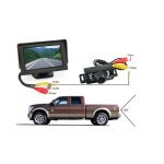  4.3 inch tft lcd monitor car reverse rear view backup waterproof ir color camera kit