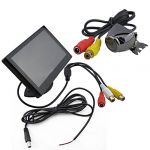  4.3 TFT LCD Car Rearview Headrest Monitor E363 170Â° Waterproof Car Rear View Reverse Backup Camera