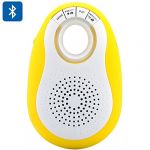  Bluetooth Speaker + Camera Remote Shutter For Android / iOS - Mini Design, Micro SD Card Slot, FM Radio, Hands-free (Yellow)
