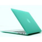Green Hard Cover Rubberized Case Protector compatible for Apple MacBook Air 13.3