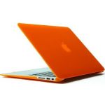 Orange Hard Cover Rubberized Case Protector compatible for Apple MacBook Air 13.3