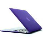 Purple Hard Cover Rubberized Case Protector compatible for Apple MacBook Air 13.3