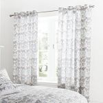 Catherine Lansfield 66 x 72-Inch Pastiche Butterflies Curtains, Duckegg