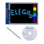 Elegoo UNO R3 2.8 Inches TFT Touch Screen with SD Card Socket w/ All Technical Data in CD for Arduino UNO R3