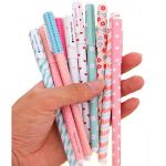 MERSUII 10 Pcs Multi Colors Colorful Gel Ink Pen Cute Korean Cartoon Pin Type Wholesale kawaii stationery 10 pens 10 Colors Set