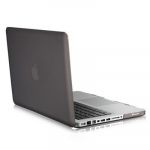 Gray Hard Cover Rubberized Case Protector compatible for Apple Macbook Pro 13.3