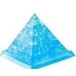 PicknBuy¨ 3D Crystal Puzzle Blue Pyramid Jigsaw Puzzle IQ Toy Model Decoration