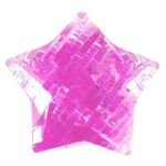 PicknBuy¨ 3D Crystal Puzzle Pink Star Jigsaw Puzzle IQ Toy Model Decoration