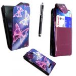 SONY XPERIA E ULTRA BUTTERFLY BLUE CARD POCKET HOLDER PU LEATHER MAGNETIC FLIP CASE COVER POUCH + FREE STYLUS SONY XPERIA E ULTRA BUTTERFLY BLUE CARD POCKET HOLDER PU LEATHER MAGNETIC FLIP CASE COVER POUCH + FREE STYLUS
