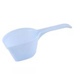 Water & Wood Blue Plastic Pet Dog Cat Food Water Mixed Feeding Feeder Spoon Scoop