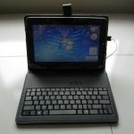 Synthetic Leather Case with Keyboard for 8 Android 2.2 Tablet (PAD-096-MX )