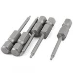 1/4 Inch Hex Shank 1.5mm Hexagon Head Magnetic Screwdriver Bits 5pcs