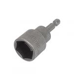 1/4-inch Shank 19mm Hex Nut Driver Screwdriver Socket Bit Adapter Gray