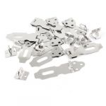 10 PCS 3.4 Long Stainless Steel Padlock Hasp Staple Silver Tone