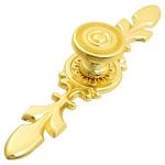 12cm Long Furniture Drawer Wardrobe Door Pull Handle Gold Tone