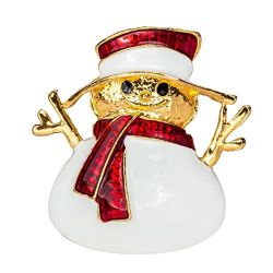 Brooch Pin,OuneedÂ® Crystal Christmas Tree Snowman Brooch Pin for Women Men Costume Jewelry Gift Decoration