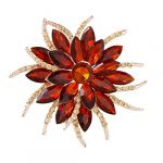 Brooch Pin,Ouneed® Crystal Flower Brooch Pin for Weeding Casual Use Jewelry Gift Decoration (Brown) Brooch Pin,Ouneed® Crystal Flower Brooch Pin for Weeding Casual Use Jewelry Gift Decoration (Brown)