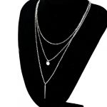 Fashion Necklace for Women,Fashion Multilayer Pendant Chain Best Christmas Birthday Gift for Women Girl Necklace (Silver) Fashion Necklace for Women,Fashion Multilayer Pendant Chain Best Christmas Birthday Gift for Women Girl Necklace (Silver)