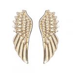 Brooch Pin,OuneedÂ® Crystal Punk Wings Style Collar Brooch Pin for Women Men Costume Jewelry Gift Decoration (Gold)