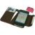 iPhone 4/4S Flip Case Wallet Raspberry Colour with Cardholder with Free Polishing Cloth and Strip