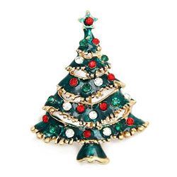 Brooch Pin,OuneedÂ® Crystal Christmas Tree Brooch Pin for Women Men Christmas Gifts Decoration