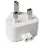 UK Standard 3 PINs Plug for Adapter of Apple iPad, iPod Touch, Classic, Nano, iPhone, laptop Macbook Pro