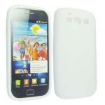 WHITE COLOUR SILICONE PROTECTION CASE COVER FOR SAMSUNG GALAXY SIII i9300