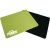2x Mouse Mats / Pads Quality Plain thin Fabric - Green and Black