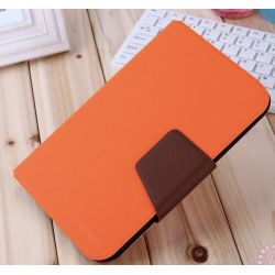  Stand Case cover for Samsung Galaxy GT - N5100 note 8.0 Android Table - Orange inner Brown