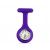 SILICONE GEL Nurses Fob Watch (Washable, Infection Free) - PURPLE