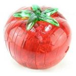 PicknBuy® 3D Crystal Puzzle Tomato Red Jigsaw Puzzle IQ Toy Model Decoration