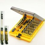 45 in 1 Precision Electron Torx Screwdriver Set,Hand Screw driver Tools Set Kit For Mobilephone DVD TV Computer