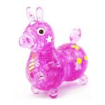 PicknBuy® 3D Crystal Puzzle Pink Donkey Jigsaw Puzzle IQ Toy Model Decoration
