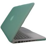 Green Hard Cover Rubberized Case Protector compatible for Apple Macbook Pro 13.3