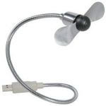 USB Laptop & Desktop Fan - Flexible Bendy Metal Shaft