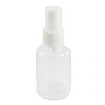 50ml Perfume Atomizer Makeup Cosmetic Spray Bottle White Clear 2pcs