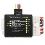 Leegoal 20 / 24-pin Power Supply Tester for ATX / SATA / HDD, Black