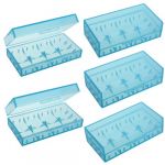 Lot 5 Pcs Plastic Battery Holder Case Storage Box For CR123A 18650 16340