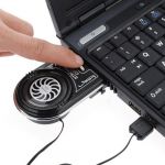 Big Bargain Mini Vacuum Blue LED USB Air Extracting Cooling Fan Cooler for Notebook Laptop