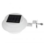 Wall Garden Sink Pathway Solar Powered 3 LED Fence Gutter Lamp Light Outdoor Garden FamilyMall