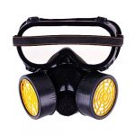 Industrial Chemical Gas Anti-Dust Spray Paint Dual Respirator Mask With Goggles By BuyinCoins