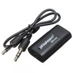 Black USB Bluetooth Music Audio Stereo Receiver for Car AUX IN Home Speaker headphone By FamilyMall