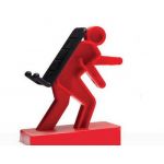 Red Creative Mobile Phone Stand Holder For iPhone iPod MP3 Touch M010434