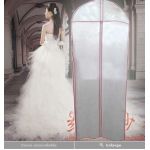 155*60cm Bridal Wedding Dress Gown Garment Storage Carry Bag Cover Evening Protector White New