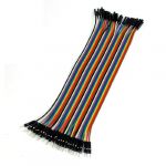 40 Pcs 1 Pin Male to Female Jumper Cable Wires 20cm Long