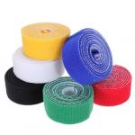 1m 25mm Velcro Stick Cable Ties Velcro Hook & Loop Tape Strip Tie Roll color choose