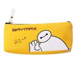 Big Hero 6 Lovely Warm Male Baymax Cartoon Simple Cute Student Stationery Bags Pencil Bag Poly Case Holder