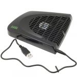 Slim Cooling Fan Heat Exhauster USB Black Cooler for Xbox 360 GA66