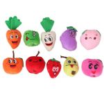 10 Pcs Fruit Vegetable Finger Puppets Set