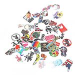 50PCS Random Stickers Skateboard Snowboard Vintage Vinyl Sticker Graffiti Laptop Luggage Car Bike Bicycle Decals Mix Lot Fashion Cool